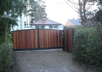 Wooden gates newcastle