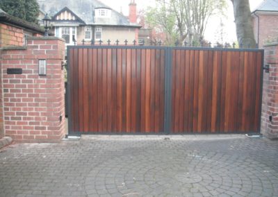 gates in newcastle wooden