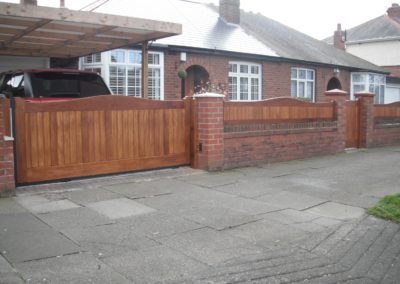wooden gates in sunderland